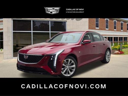 Radiant Red 2026 Cadillac CT5 Premium Luxury AWD