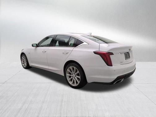 Summit White 2023 Cadillac CT5 Luxury AWD