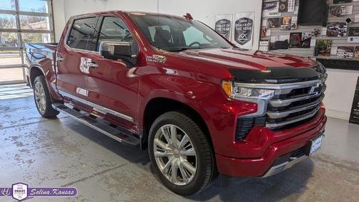 Radiant Red 2023 Chevrolet Silverado 1500 High Country
