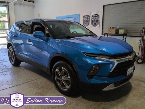 Rip Tide Blue 2025 Chevrolet Blazer LT