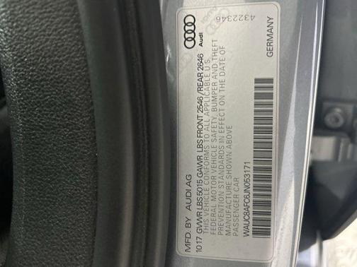 2018 Audi A6 2.0T Sport