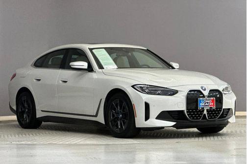 Mineral White Metallic 2023 BMW i4 Gran Coupe eDrive35