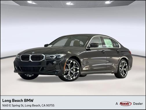 Jet Black 2026 BMW 330 NA