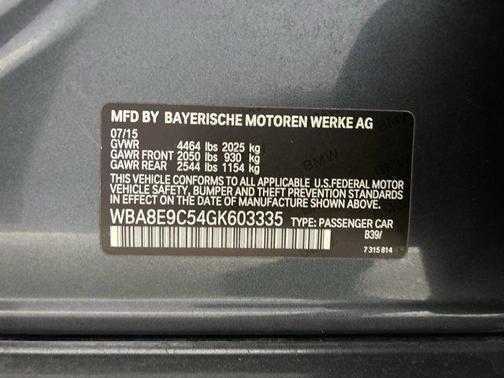 2016 BMW 328 328i