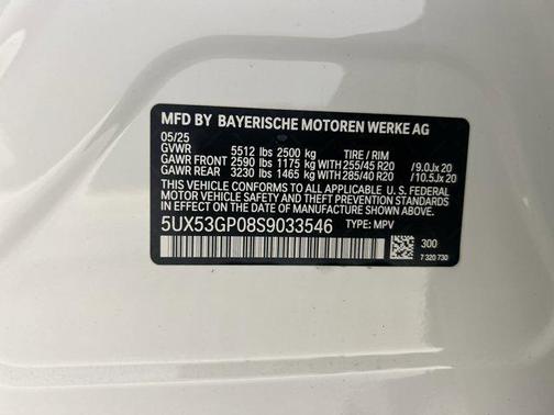 2025 BMW X3 30 xDrive