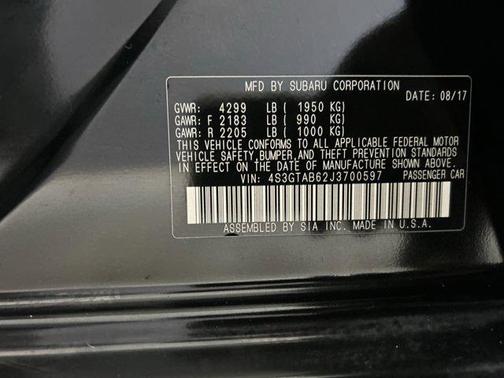 2018 Subaru Impreza 2.0i Premium