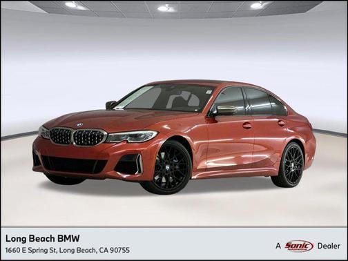 Sunset Orange Metallic 2020 BMW M340 M340i xDrive Sedan