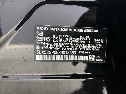 2025 BMW X3 30 xDrive