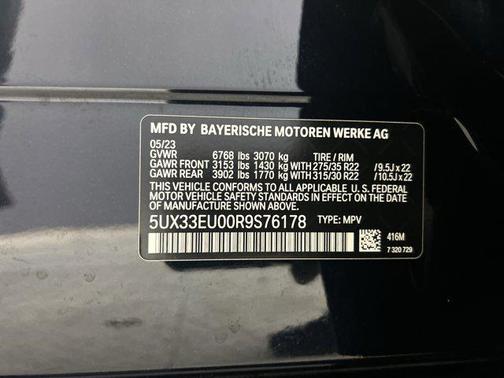 2024 BMW X5 M60i