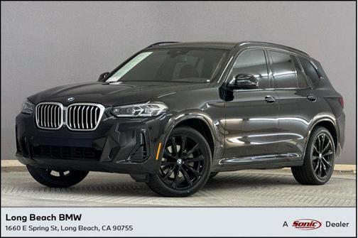 Black Sapphire Metallic 2023 BMW X3 sDrive30i