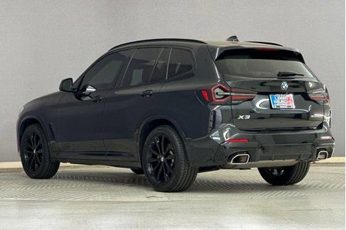 Black Sapphire Metallic 2023 BMW X3 sDrive30i