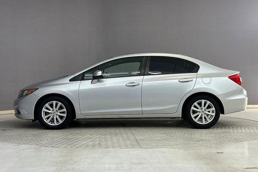 Silver 2012 Honda Civic EX-L