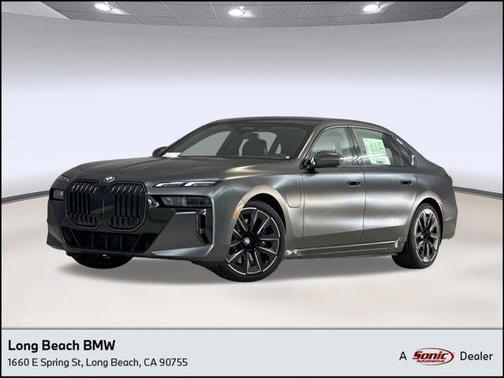 Frozen Deep Grey 2026 BMW 750e i xDrive