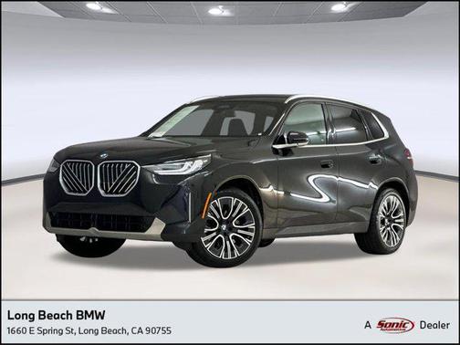 Black Sapphire Metallic 2025 BMW X3 30 xDrive