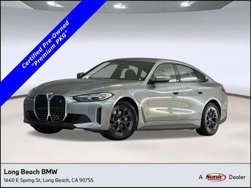 Skyscraper Grey Metallic 2023 BMW i4 Gran Coupe eDrive35