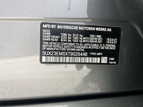2026 BMW X7 xDrive40i