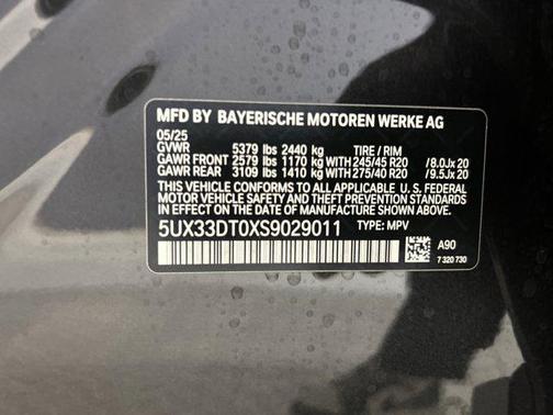 2025 BMW X4 xDrive30i