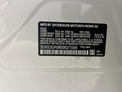 2025 BMW X3 30 xDrive