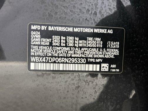 2024 BMW X3 sDrive30i