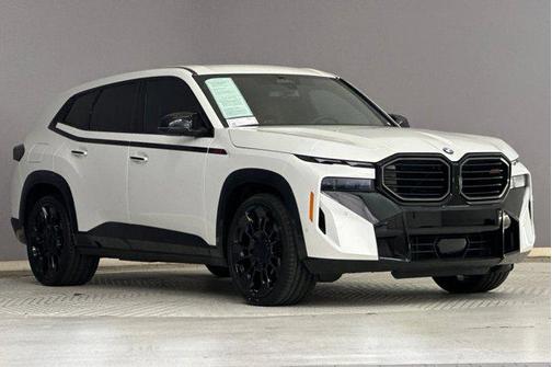 Mineral White Metallic 2025 BMW XM Label Red