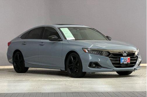 Sonic Gray Pearl 2021 Honda Accord Sport 2.0T