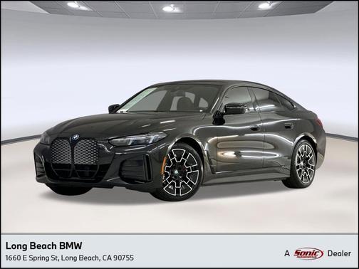 Black Sapphire Metallic 2025 BMW i4 Gran Coupe eDrive40
