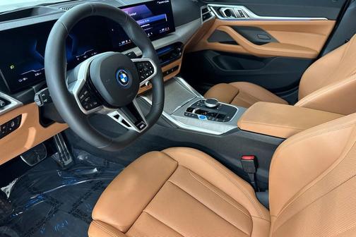Black Sapphire Metallic 2025 BMW i4 Gran Coupe eDrive40