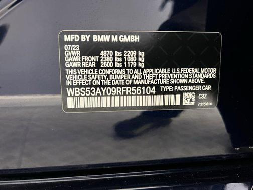 2024 BMW M3 Sedan