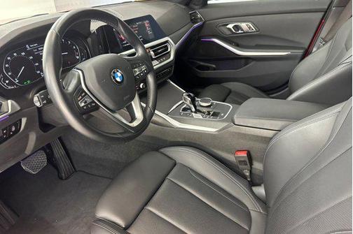 Melbourne Red Metallic 2022 BMW 330 330i