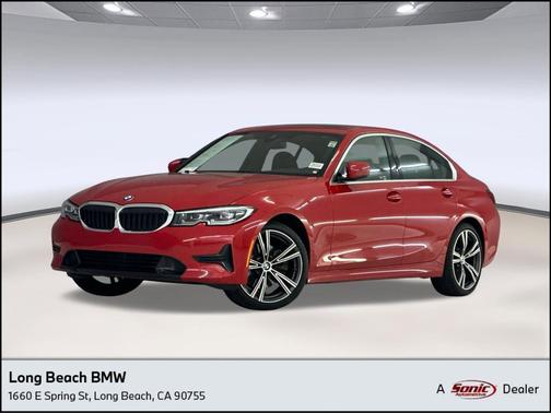 Melbourne Red Metallic 2022 BMW 330 330i