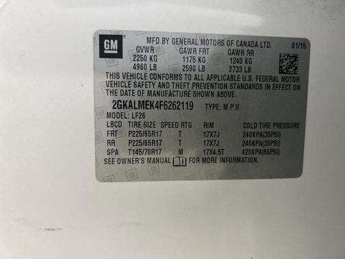 2015 GMC Terrain SLE-1