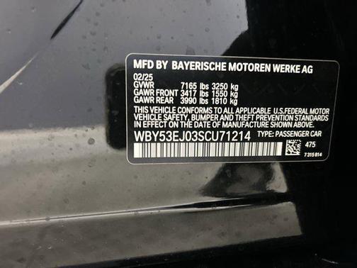 2025 BMW i7 xDrive60