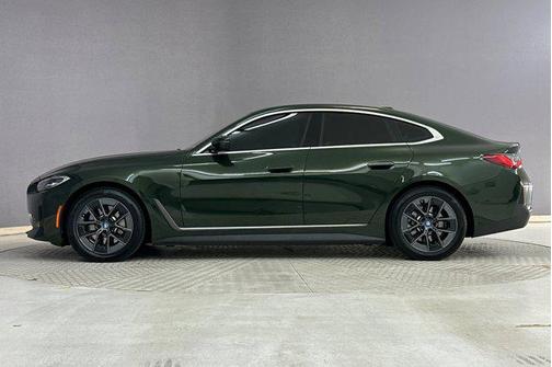 San Remo Green Metallic 2024 BMW i4 Gran Coupe eDrive35