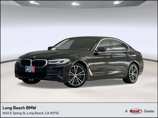 Jet Black 2023 BMW 530e Base