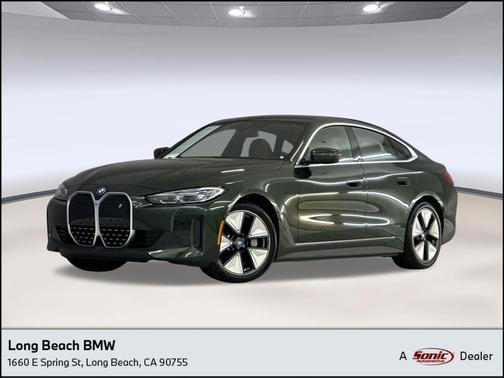 San Remo Green Metallic 2023 BMW i4 Gran Coupe eDrive35