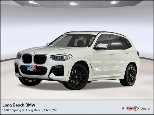 Alpine White 2021 BMW X3 sDrive30i
