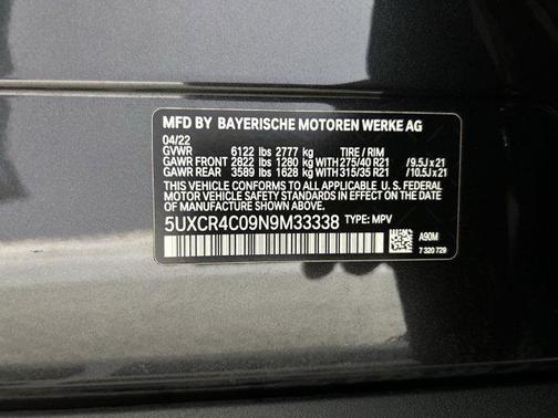 2022 BMW X5 sDrive40i