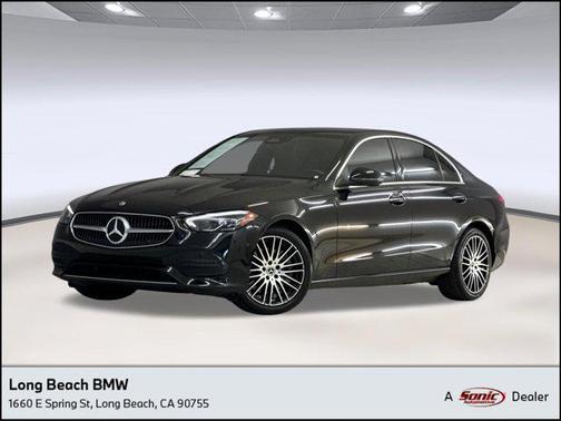 Black 2025 Mercedes-Benz C-Class C 300