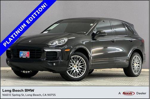 2018 Porsche Cayenne Platinum Edition
