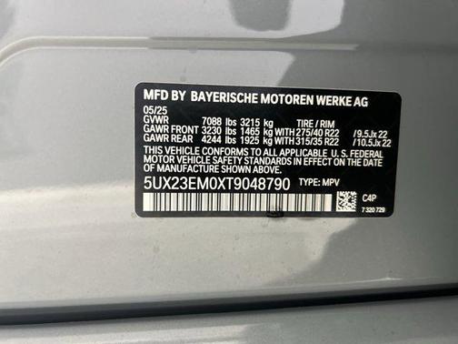 2026 BMW X7 xDrive40i