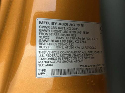 2019 Audi Q8 3.0T Premium Plus
