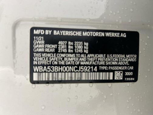 2022 BMW 530 i