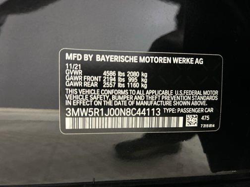 2022 BMW 330 330i