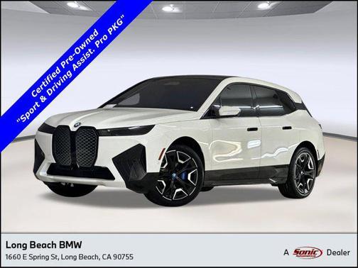 Alpine White 2024 BMW iX xDrive50