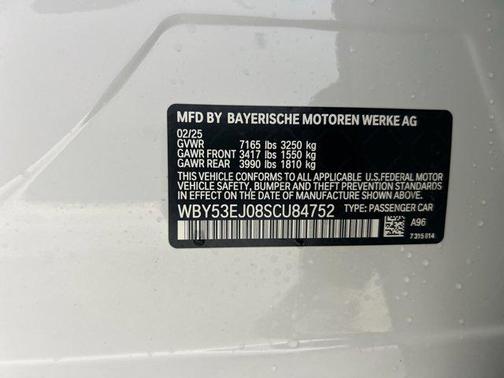2025 BMW i7 xDrive60