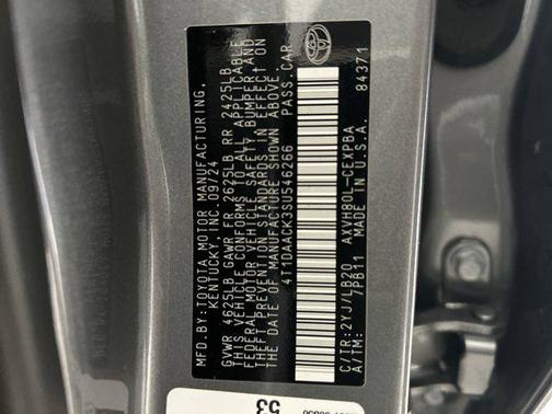 2025 Toyota Camry XSE