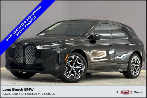 Black Sapphire Metallic 2024 BMW iX xDrive50
