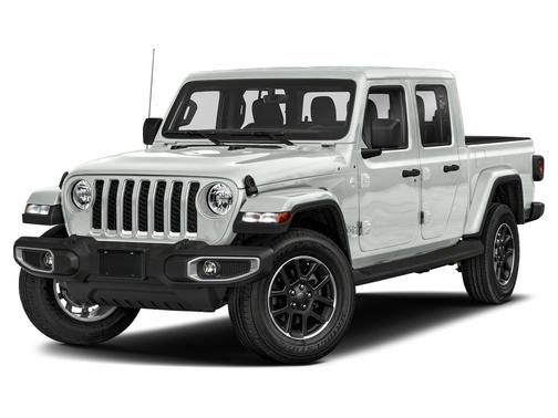 Bright White Clearcoat 2023 Jeep Gladiator Overland