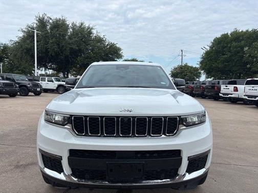 Bright White Clearcoat 2022 Jeep Grand Cherokee L Limited