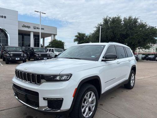 Bright White Clearcoat 2022 Jeep Grand Cherokee L Limited